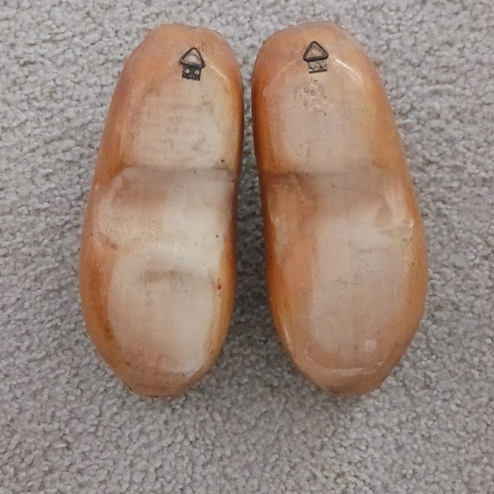 Vintage Wooden Shoes - Picture 3 of 6